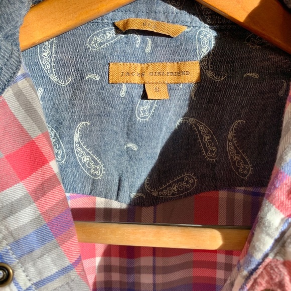 Button down, long sleeve, plaid, flannel shirt - Picture 3 of 6